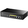 Cudy Switch Cudy FS1006P non gestito 6 porte Fast Ethernet 10/100 Nero [NUCUDSW5P000003]