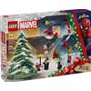 Lego 76293 Marvel SpiderMan Calendario dell'avvento 2024 246pz Multicolore