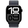 Apple Watch Series 10 Serie 10 GPS 46mm Cassa in Alluminio color Jet Black - Sport Loop