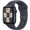 Apple Watch SE GPS 44mm Cassa Alluminio Mezzanotte - Mezzanotte Sport Band - S-M