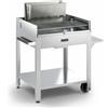 Fontana Forni Fontana Barbecue da esterno a legna/carbone TIRRENO da 85 cm