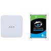 Ajax NVR 16 canali bianco compatibile con telecamere ONVIF + Hard Disk 4 Tb - 70934