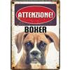Plenty Gifts Insegna di metallo boxer