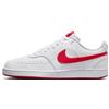 Nike Court Vision Lo NN Ess, Sneaker Uomo, White/University Red, 42.5 EU