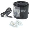 Rapesco 1449 Temperamatite Elettrico Automatico PS12-USB, Uso con Cavo USB (incluso) o Batterie (non incluse), Nero