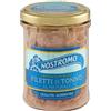 Nostromo - Filetti di Tonno al Naturale, Qualità Superiore, Lavorati a Mano, 1 Vasetto in Vetro da 180 gr