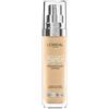 L'Oréal Paris Fondotinta Liquido, Incarnato Uniforme e Illuminato, Finish Naturale, Per Tutti i Tipi di Pelle, Formula con Acido Ialuronico, Accord Parfait, Tonalità: 3.5D/3.5.W Dorè, 30 ml