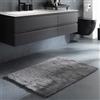 Schöner Wohnen Kollektion Collezione Schöner Wohnen Tappeto da bagno 60 x 90 cm - reversibile - lavabile - 100% cotone - monocolore - antracite