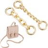 UNICRAFTALE 4 Pz 2 Stili 9.2~10.3 cm Lega di Collegamento Prolunga per Tracolla per Borsa con Anelli A Molla per Cinghie per Borsa Accessori di Ricambio Cinghie per Borse Pochette Manici