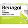 Benagol 24 Pastiglie Gusto Limone Senza Zucchero
