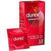 Durex Supersottile Vestibilità Regular 12 Profilattici
