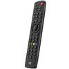 One For All Telecomando universale Contour 4 per TV, controllo di 4 dispositivi, set top box TV/Smart TV, DVD, Blu-ray e dispositivi audio, garantito per funzionare con tutte le marche del produttore, URC1240