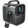 ETOE Seal Pro Proiettore, 1000 ANSI, 1080P nativo, Google TV, messa a fuoco automatica, correzione trapezoidale automatica