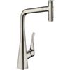 Hansgrohe Metris Select M71 Acciaio Inox Miscelatore Lavello Cucina | 73820800