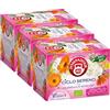 Pompadour, Tisana Ciclo Sereno Bio con Calendula e Achillea, 48 Filtri (3 Confezioni da 16 Filtri), Ideale per Contrastare i Dolori Mestruali, Senza Lattosio, Glutine e Allergeni, Vegan
