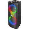 Trevi XFest XF 480 KB Speaker Wireless 35W, Altoparlante Portatile con Microfono Dinamico Incluso, Ingressi USB, Micro SD, AUX-IN, Funzione TWS, Karaoke Party Speaker con Batteria Integrata