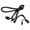 Gintai Sostituzione del Cavo di Alimentazione per Corsair HX750I HX850I HX1000I HX1200I 80 Plus 8 Pin a Dual 8 Pin VGA