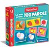 Clementoni - Sapientino Montessori Le Mie Prime 100 Parole, Gioco Educativo Bambini 1-3 Anni con 54 Puzzle a Incastro per Imparare Nuovi Vocaboli, Made in Italy, Lingua Italiana, 16851