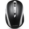 Perixx PERIMICE-721 - Mouse ergonomico senza fili, design ottico a 5 pulsanti, compatibile per PC desktop e portatili, 2,4 GHz, colore: Bianco e Nero