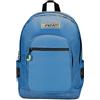 Seven Zaino Scuola Freethink, Azzurro, Unisex, Zaino Doppio Scomparto Con Supporto USB, Tasca Porta PC o Tablet e Tasca Porta Borraccia, Zaino Medie e Superiori