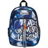 Seven Zaino Scuola Advanced Plus Viola - 29L, Schienale Anatomico, Tasche Organizer, Porta Borraccia - Riciclato GRS