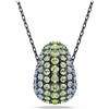 SWAROVSKI PENDENTE SUBLIMA, TAGLIO ROUND VERDE