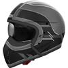 Airoh Casco Moto Jet Airoh J110 RASTER Nero Opaco