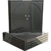 MediaRange Custodia Jewel Case SINGOLA MACCHINABILE 10,4mm, fronte Clear e Tray Nero - BOX22-M