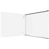MediaRange CD Jewelbox trasparente (senza tray) per 1 disco, grado qualità macchinabile, 10.4 mm- BOX110-200