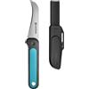 Gardena Coltello da Orto VeggieCut: per Raccogliere, Pulire e Sbucciare Verdure, Manico Antiscivolo, Affilatore Integrato nella Custodia da Cintura, Lavabile in Lavastoviglie (12211-20)