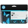HP 738 130-ML BLACK DESIGNJET 498N4A INK