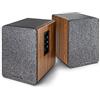 Wavemaster Base - Sistema di altoparlanti da scaffale (30 Watt) con streaming Bluetooth e uscita cuffie, scatole attive, uso per TV/Tablet/Smartphone (66500)