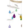 Small Foot Giostrina Arcobaleno in Legno, Decorazione con Design Adatto, Bambini Piccoli e Bebè, 12335 Giocattoli, Multicolore