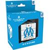 Megableu- Cubo 3 X 3 Olimpico di Marsiglia, Colore Blu, Bianco, 678 327