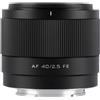 Viltrox AF 40mm f/2.5 E Lens (Sony E)