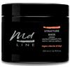 md LINE Maschera Capelli Ristrutturante per Capelli Secchi e Crespi, Ricci, Lisci o Mossi, Crema Super Idratante e Nutriente, Anticrespo Professionale Balsamo Districante Capelli Olio di Argan e Goji