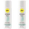 pjur WOMAN Nude - Gel lubrificante naturale a base d'acqua - senza conservanti né parabeni - apposito per donna (30ml) (Confezione da 2)