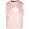 GORILLA WEAR Addison Drop Armhole Tank Top - Pink - S