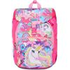 Seven SJ Gang Zaino Scuola Primino, Rosa, Unibraid, Mono Scomparto, Zaino Scuola e Tempo libero, Scuola Elementare, Bambina