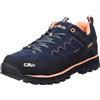 (TG. 38 EU) CMP MOON LOW WMN TREKKING SHOE WP, Scarpe da Trekking Donna, Blue In