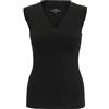 Venice Beach Eleam Body Shirt, Maglietta Sportiva Donna, Nero, M
