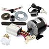 L-faster 24V36V 350W Kit Motore Elettrico Gokart con Sistema a Pedale Gas Elettrico Kit conversione Bici Bambino Elettrico Fai da Te a 4 Ruote Elettrico Carrello (36V Thumb Kit)