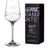DIAMANTE Bicchiere da vino per 40° compleanno, con scritta in lingua inglese Just for You, in confezione regalo