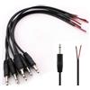 RUNCCI-YUN 6Pcs connettore jack 3.5mm,connettori jack 3,5 a saldare,connettore audio jack 3,5mm,jack 3.5mm 2 poli Presa jack mono,Lunghezza del cavo: 30cm