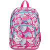 Seven SJ Gang Zaino Scuola Advanced, Rosa, PinkFur, Zaino Doppio Scomparto Con Tasca Porta PC o Tablet, Tasca Porta Borraccia e Organizer, Zaino Scuola Elementare, Zaino Bambina