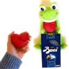 NARAMAKI Baci Perugina Idee Regalo Festa della Mamma 2025- Scatola Bijou Perugina 200gr + Cuore Luminoso + Peluche Rana Con Cuoricino (Bijou 200g)