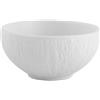 H&H Lifestyle H&H Skin Coppetta in porcellana bianca decorata 11 Cm - Confezione da 6 pezzi