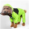 RECORD BREAD Impermeabile per Cani The Dog Face - Tuta Jumpsuit Resistente all'Acqua, Giacca per Animali Domestici (Colore: Verde, Taglia: 4XL)