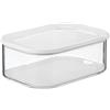 Mepal - Scatola di Formaggio per Frigorifero Modula - Scatola di Stoccaggio con Coperchio per Pezzi di Formaggio - Contenitore Ermetico - Organizzatore per la Cucina - 2000 ml - White