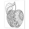 Pintcolor 7167.0 Telaio con Tela Stampata da Colorare, Legno di Abete/Cotone, Bianco/Nero, 40x50x3.5 cm , 100% Made in Italy